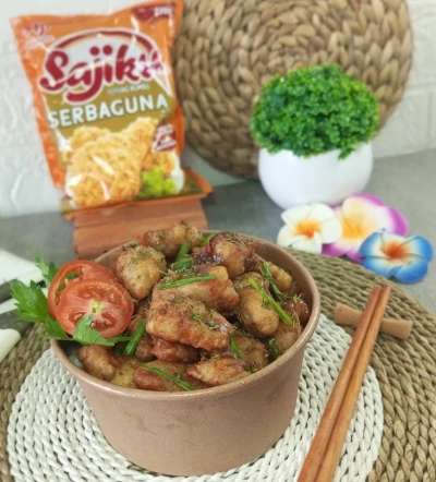 Recook Ayam Popcorn Crispy Manis ala Sajiku