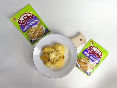 Recook Singkong Keju Sajiku (Sajiku Ikan Goreng)