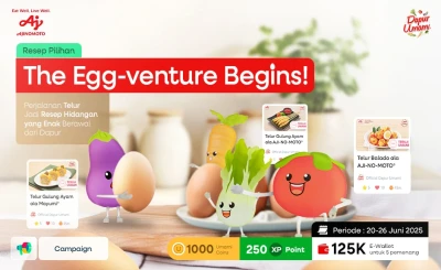 Resep Pilihan: The Egg-venture Begins!