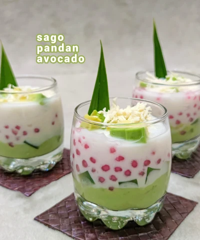 Sago Pandan Avocado #JurnalRamadan #Jurnal 12