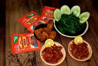 Sambal goang terasi udang bubuk