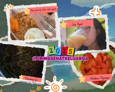 Sehari Penuh Energi dengan Makanan yang ku sediakan dengan senang hati