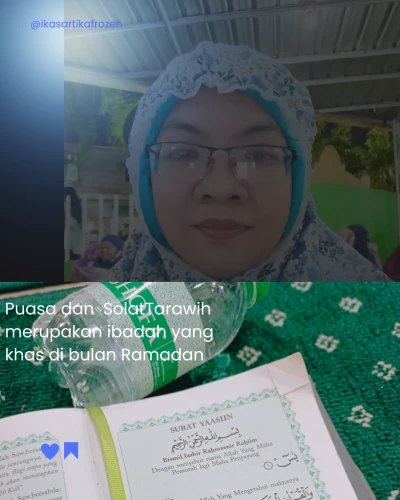 Solat Tarawih di bulan Ramadan