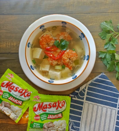 sop tahu udang umami