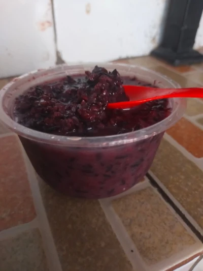 Suka sarapan bubur ketan hitam?