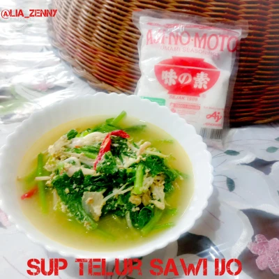 Sup Telur Sawi Ijo  #TakaranGaramPas #BijakGaram