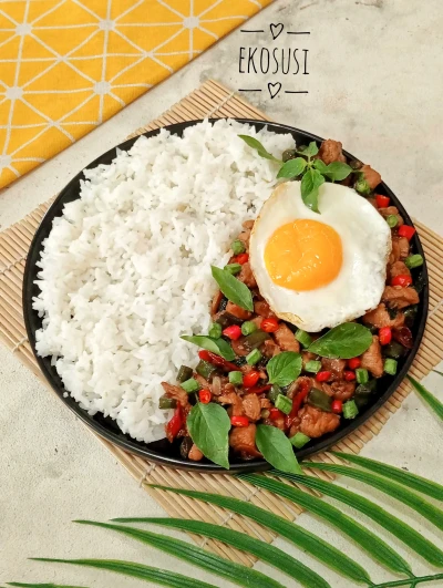 #TakaranGaramPas Ayam Tumis Kacang Panjang