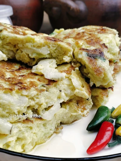 Telur dadar ekonomis dan enak