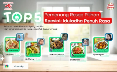 TOP 5 Pemenang Resep Pilihan Spesial: Iduladha Penuh Rasa