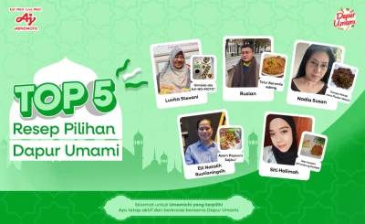 TOP 5 Resep Pilihan Dapur Umami Maret W2