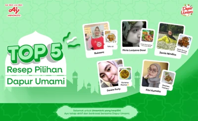 TOP 5 Resep Pilihan Dapur Umami Maret W3