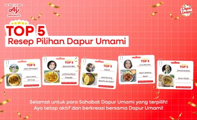 TOP 5 Resep Pilihan Dapur Umami W2 April