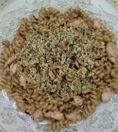 Truffle Mushroom Chicken Pasta