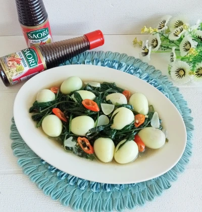 Tumis Kangkung Enak Rendah Garam