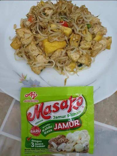 Tumis Toge Tahu Masako