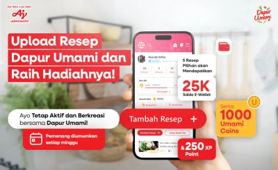 Upload Resep dan Raih Hadiahnya
