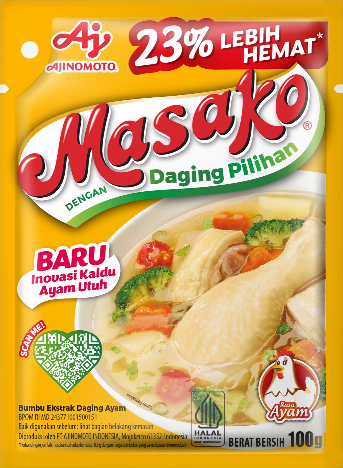 Masako® Rasa Ayam 100 gr