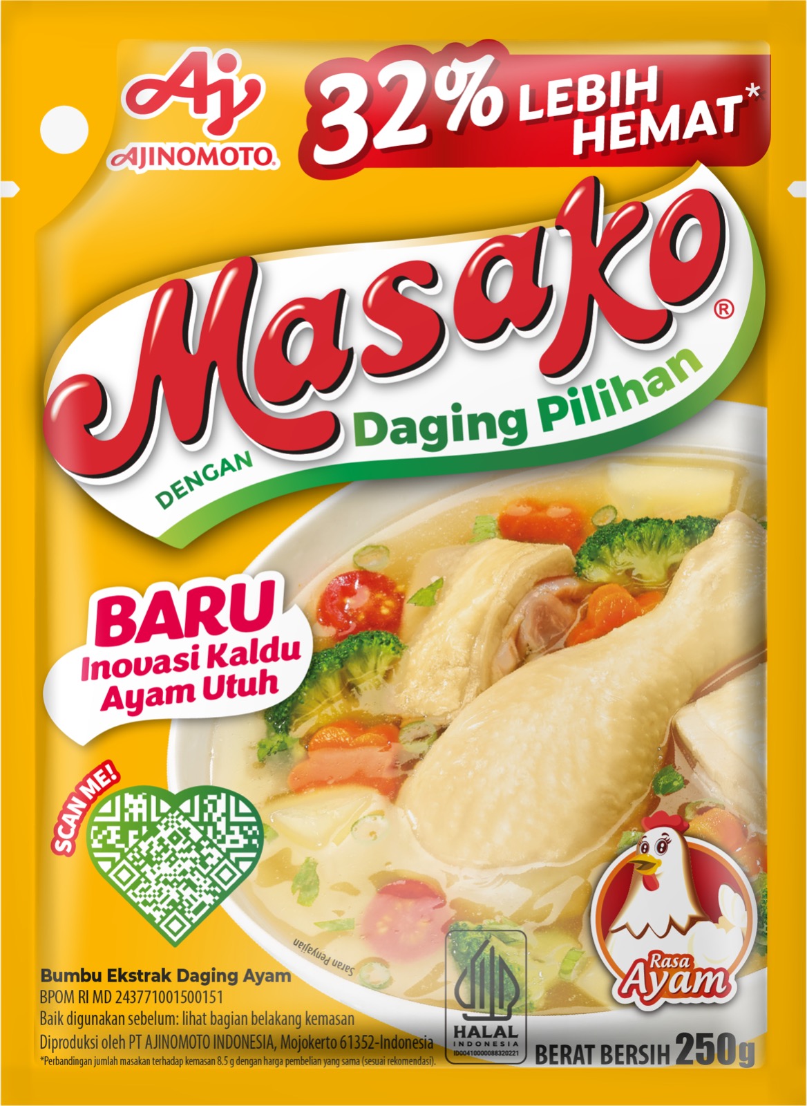 Masako® Rasa Ayam 250 gr
