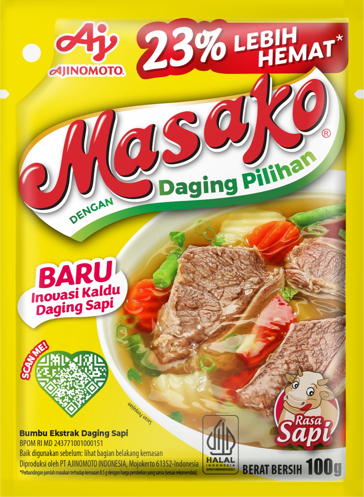 Masako® Rasa Sapi 100 gr