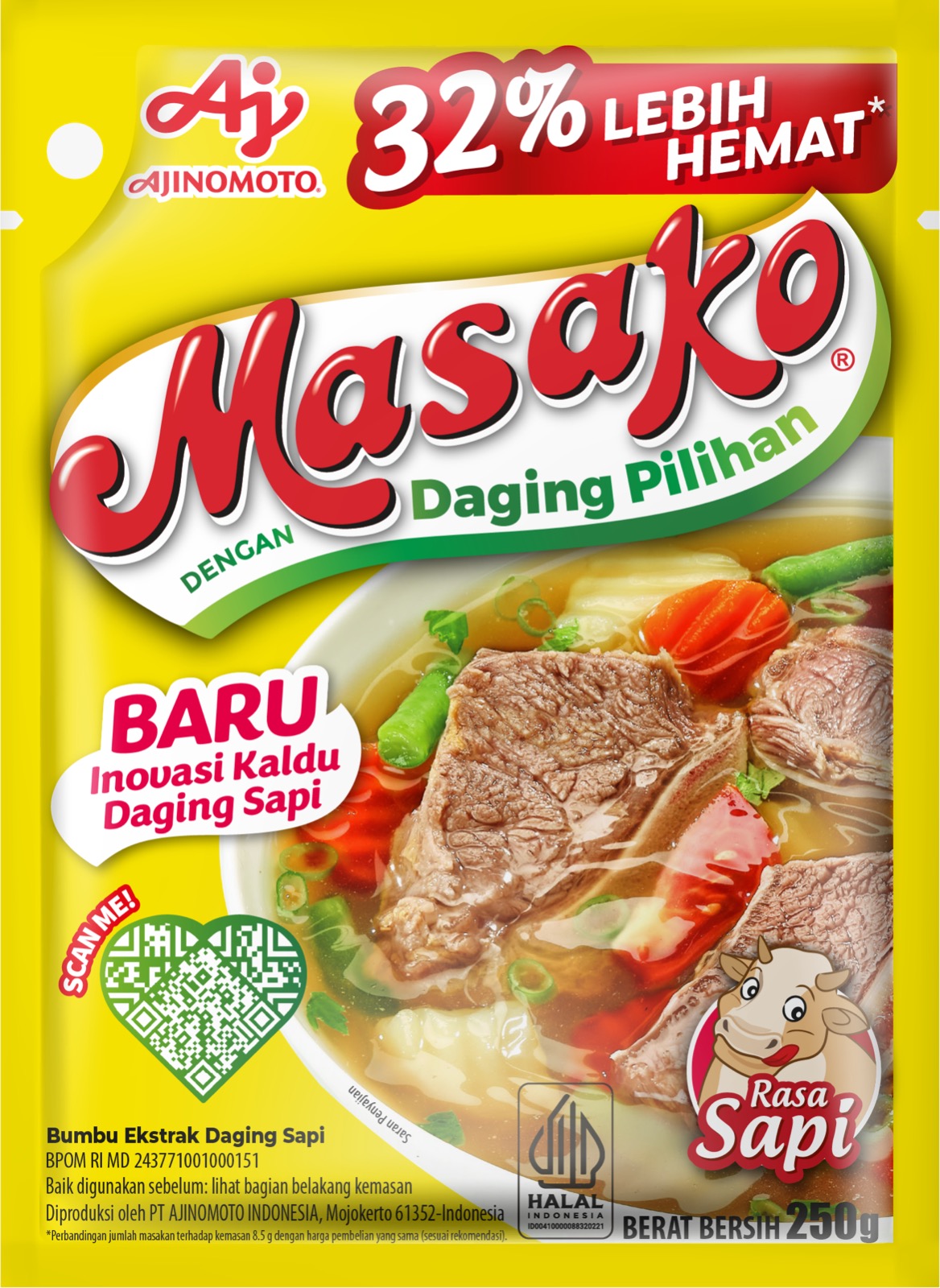 Masako® Rasa Sapi 250 gr
