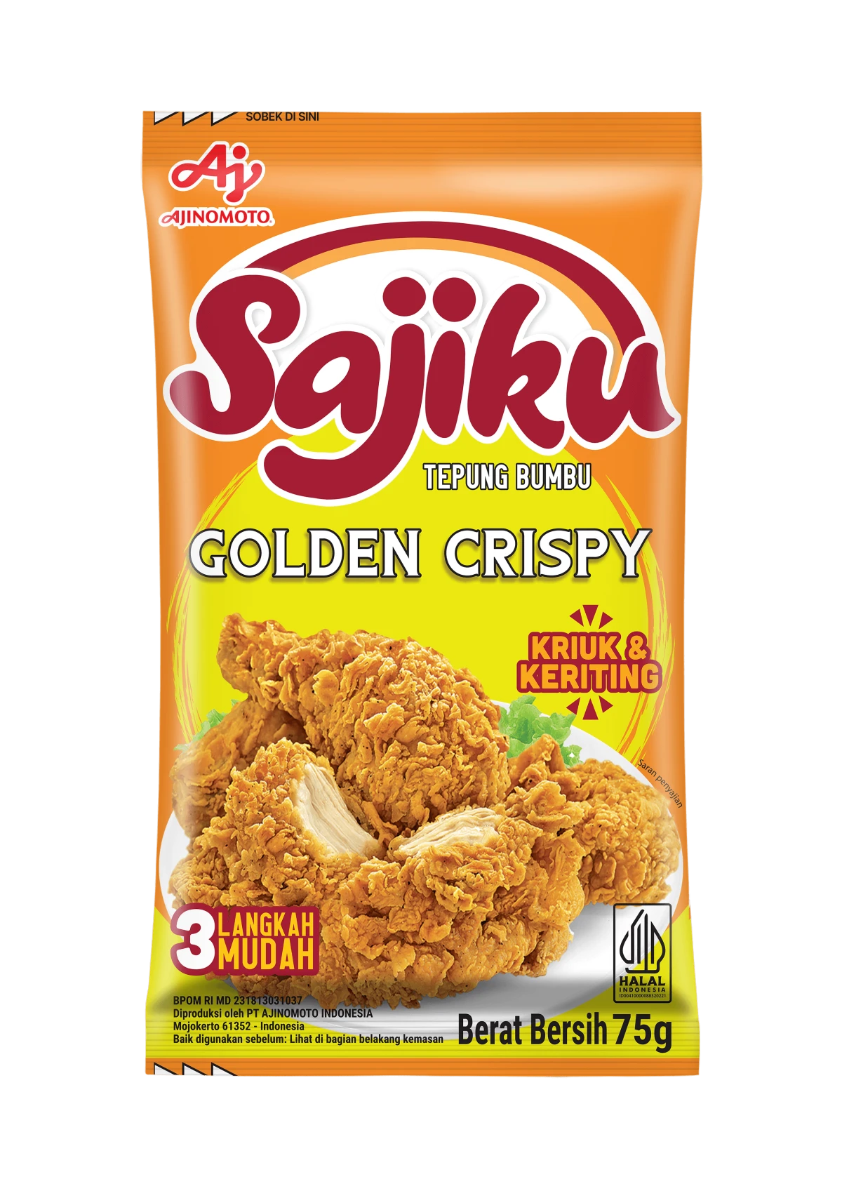 Sajiku®️ Tepung Bumbu Golden Crispy