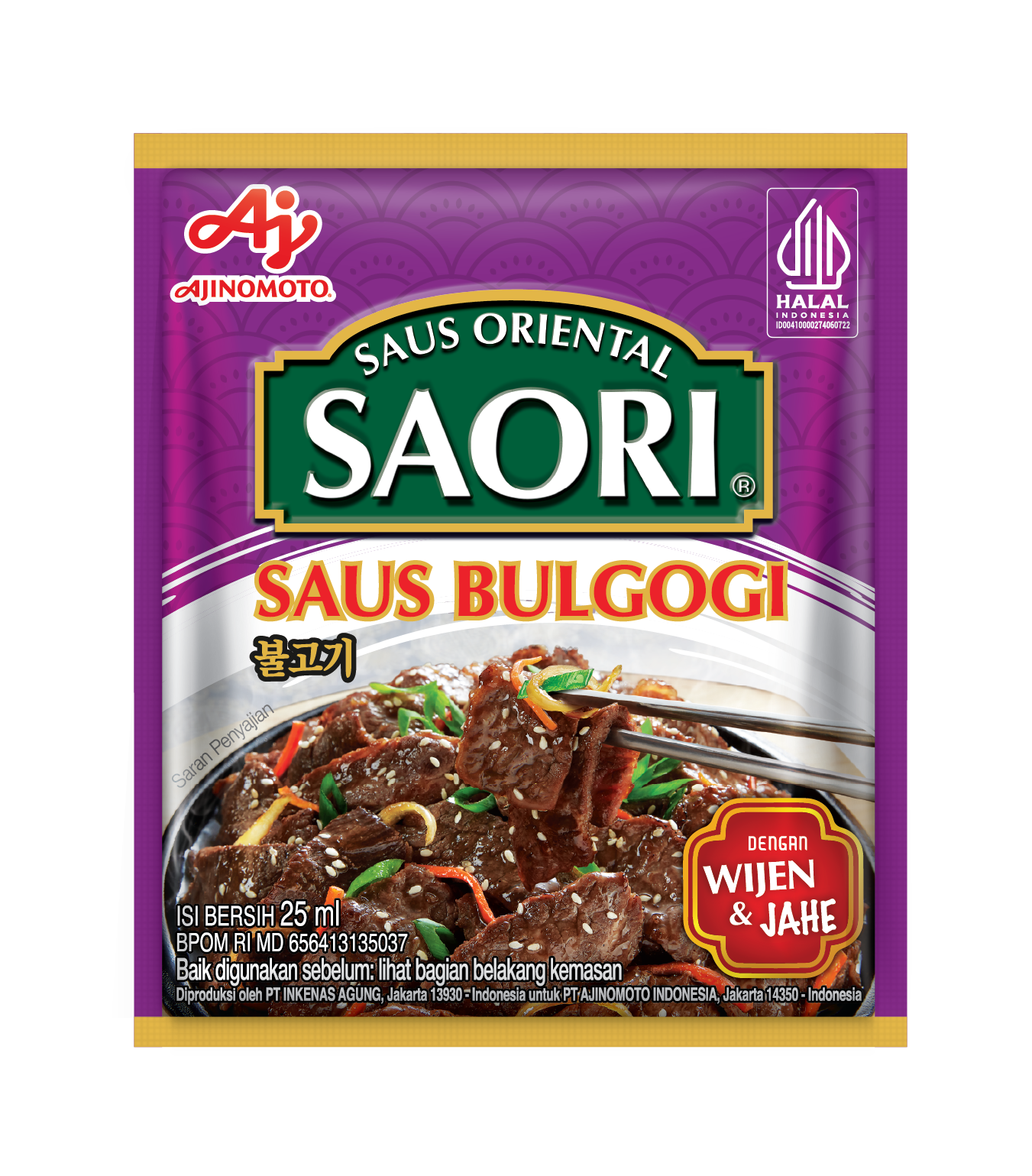 SAORI® Saus Bulgogi 25ml