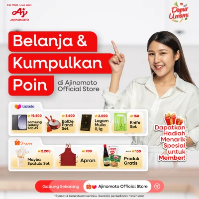 Belanja, Tukar Poin, Dapat Hadiah!