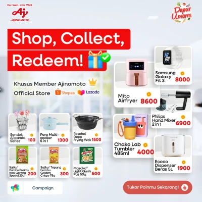 GRATIS HADIAH di Ajinomoto Official Store