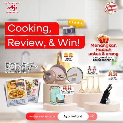 Ikutan “Cooking, Review, and Win” Yuk!