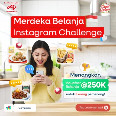 Instagram Challenge Berhadiah Voucher 🏆