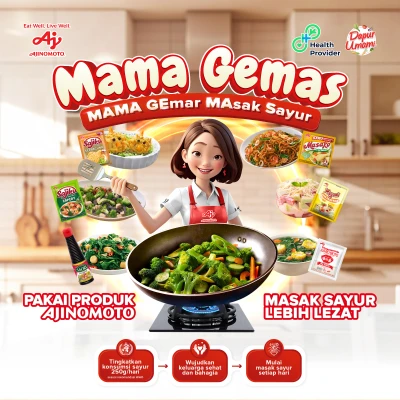 MAMA GEMAS, MAma GEmar MAsak Sayur!