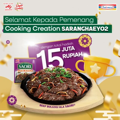 Pemenang Cooking Creation SARANGHAEYO 2
