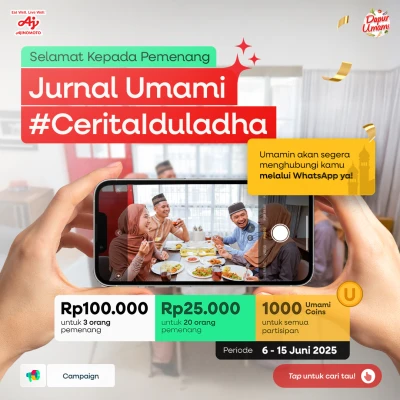 Pemenang Jurnal Umami #CeritaIduladha