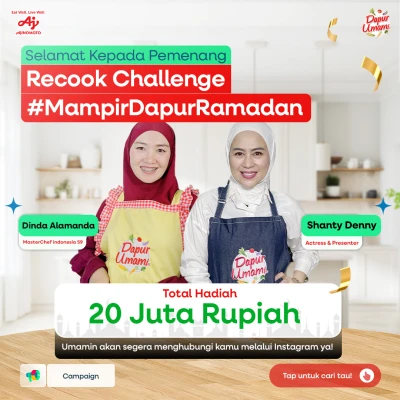 Pemenang Recook Challenge #MampirDapurRamadan
