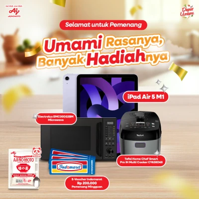 Pemenang #UmamiRasanyaChallenge!