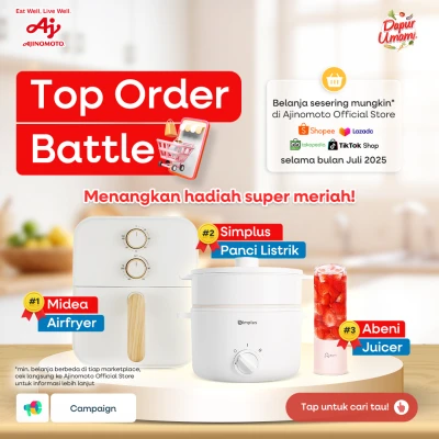 WAJIB IKUTAN! Top Order Battle Ajinomoto Official Store🌟
