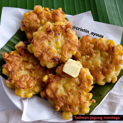 🌽 Bakwan jagung mentega Ala Masako