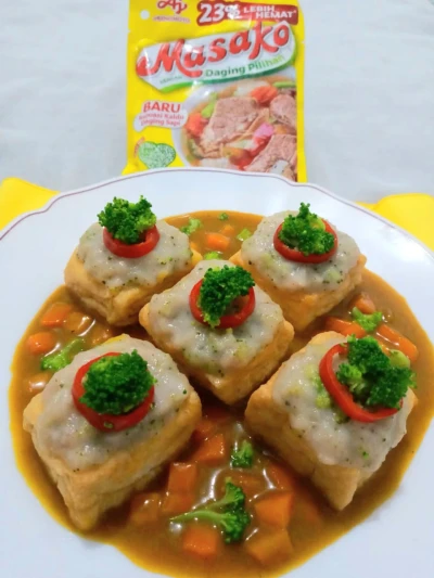 #BROKOLICIOUS "TAHU BAKSO AYAM BROKOLI SAUS KARI"