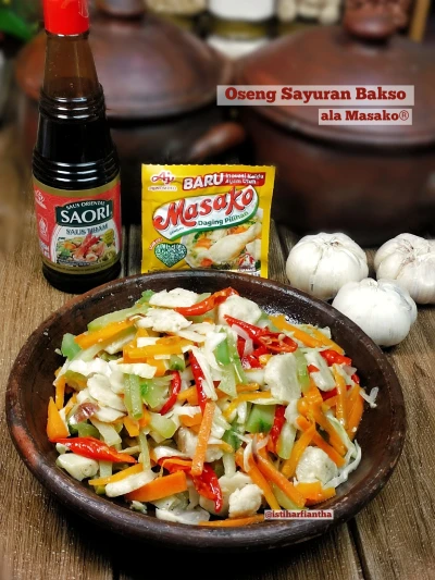 " Oseng Sayuran Bakso ala Masako® "