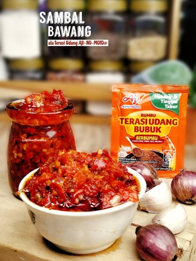 " SAMBAL BAWANG ala Terasi Udang AJI-NO-MOTO® "