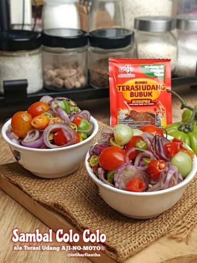 " SAMBAL COLO COLO ala Terasi Udang AJI-NO-MOTO® "