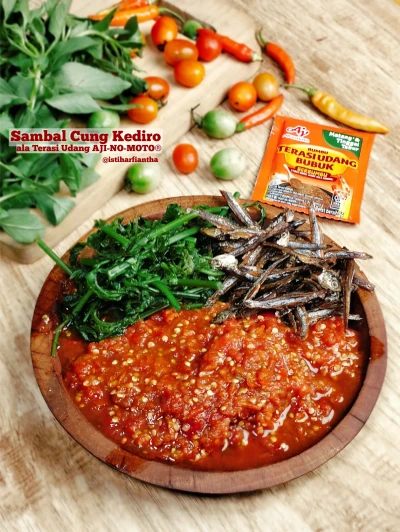 "SAMBAL CUNG KEDIRO ala Terasi Udang AJI-NO-MOTO®"