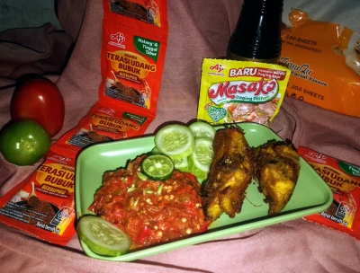 ✨ Sambal Dadak Ala Terasi Bubuk Udang ✨