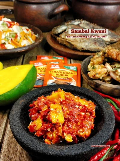 " Sambal Kweni ala Terasi Udang AJI-NO-MOTO® "