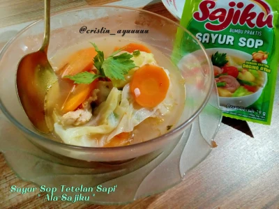 🥘 Sayur Sop Tetelan Sapi Ala Bumbu Sajiku