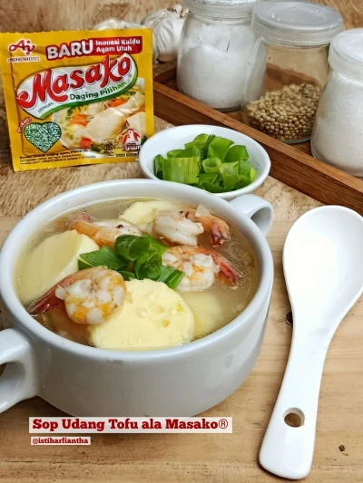 " Sop Udang Tofu ala Masako® "