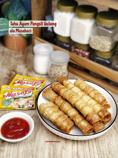 " Tahu Ayam Pangsit Gulung ala Masako® "