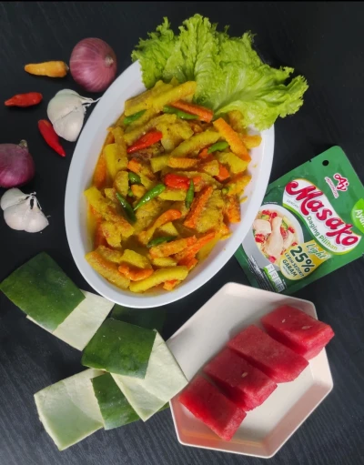 Acar Kuning Kulit Semangka ala Masako Light