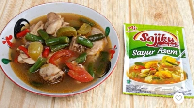 Asem Asem Ayam Buncis