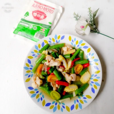 Asem -asem Ayam Puntren Buncis